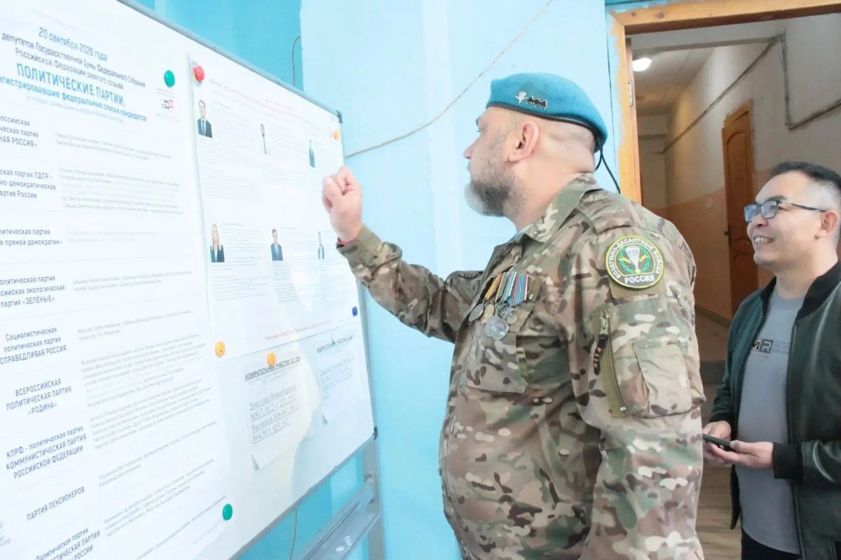 Воронежские участники СВО голосуют на выборах депутатов Госдумы Воронежские участники СВО голосуют на выборах депутатов Госдумы