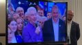 Александр Гусев: Вместе с нашими кандидатами в депутаты Госдумы и однопартийцами наблюдал за обращением к членам «Единой России» руководителя партии Дмитрия Медведева