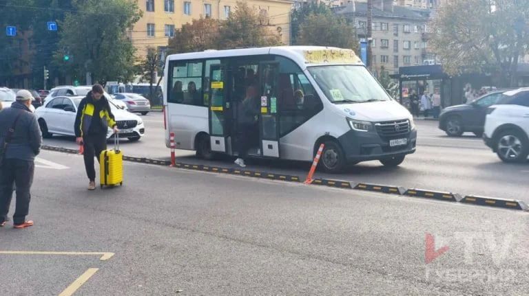 Делиниатор для метробуса в Воронеже пострадал из-за сломанного троллебуса Делиниатор для метробуса в Воронеже пострадал из-за сломанного троллебуса