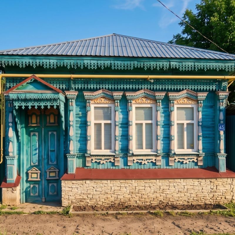 Деревянное кружево на улицах Борисоглебска Деревянное кружево на улицах Борисоглебска