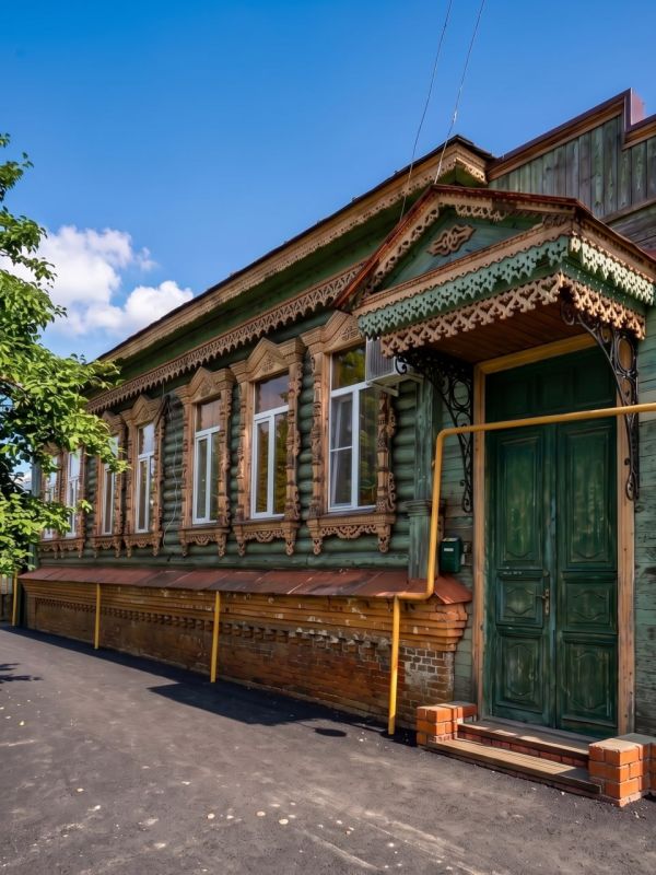 Деревянное кружево на улицах Борисоглебска Деревянное кружево на улицах Борисоглебска