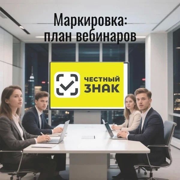 План вебинаров по маркировке: 28 сентября – 4 октября