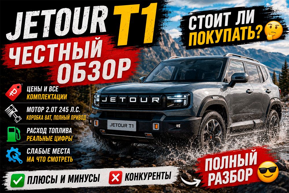 Почему JETOUR T1 может стать вашим идеальным спутником в долгих путешествиях
