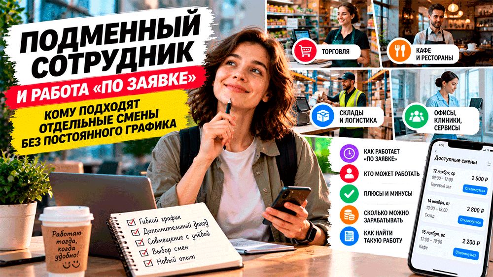 Отдельные смены: гибкость и возможности для разнообразия в работе