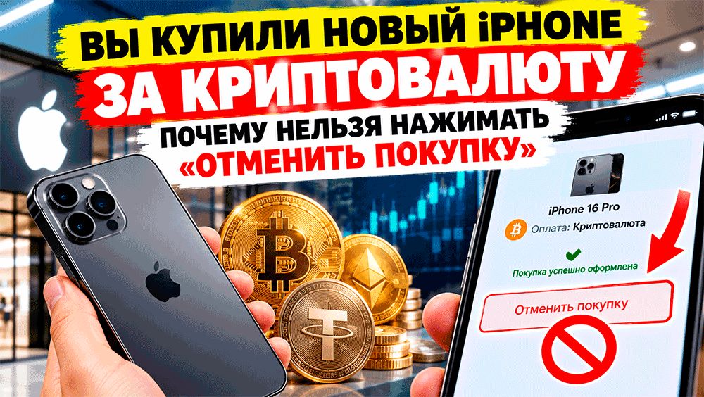Почему не стоит спешить отменять предполагаемую покупку iPhone за криптовалюту