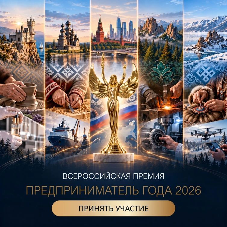 Предприниматель года - 2026: финальный этап приема заявок