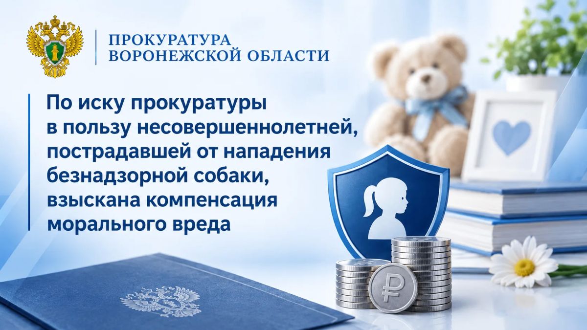 По иску прокуратуры в пользу несовершеннолетней, пострадавшей от нападения безнадзорной собаки, взыскана компенсация морального вреда