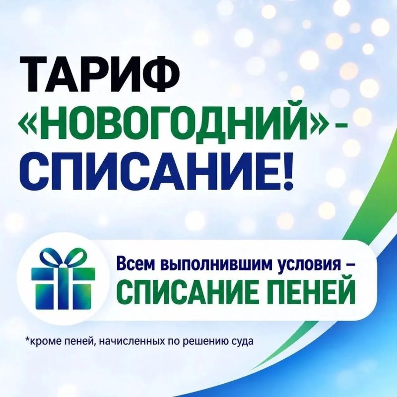«ТНС энерго Воронеж» запускает акцию «Тариф "Новогодний" — списание»!