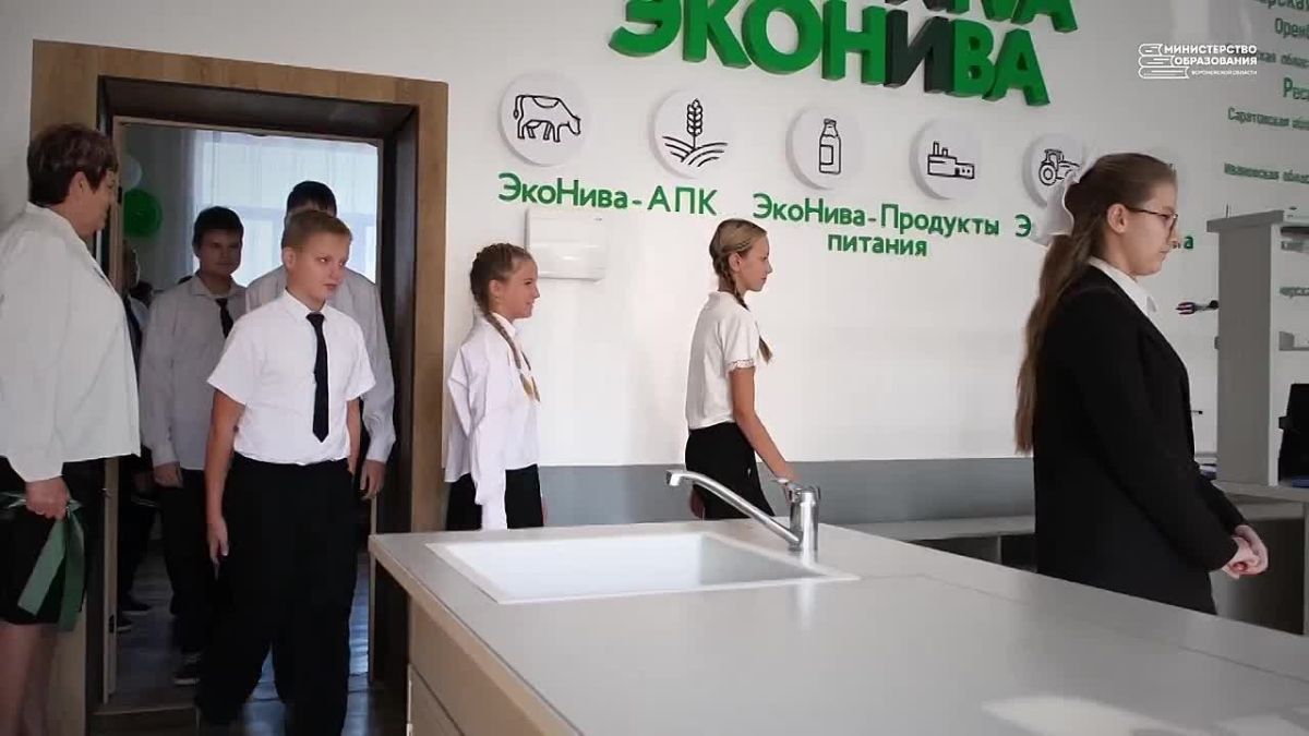 Еще два агротехнологических класса открыли в школах Воронежской области
