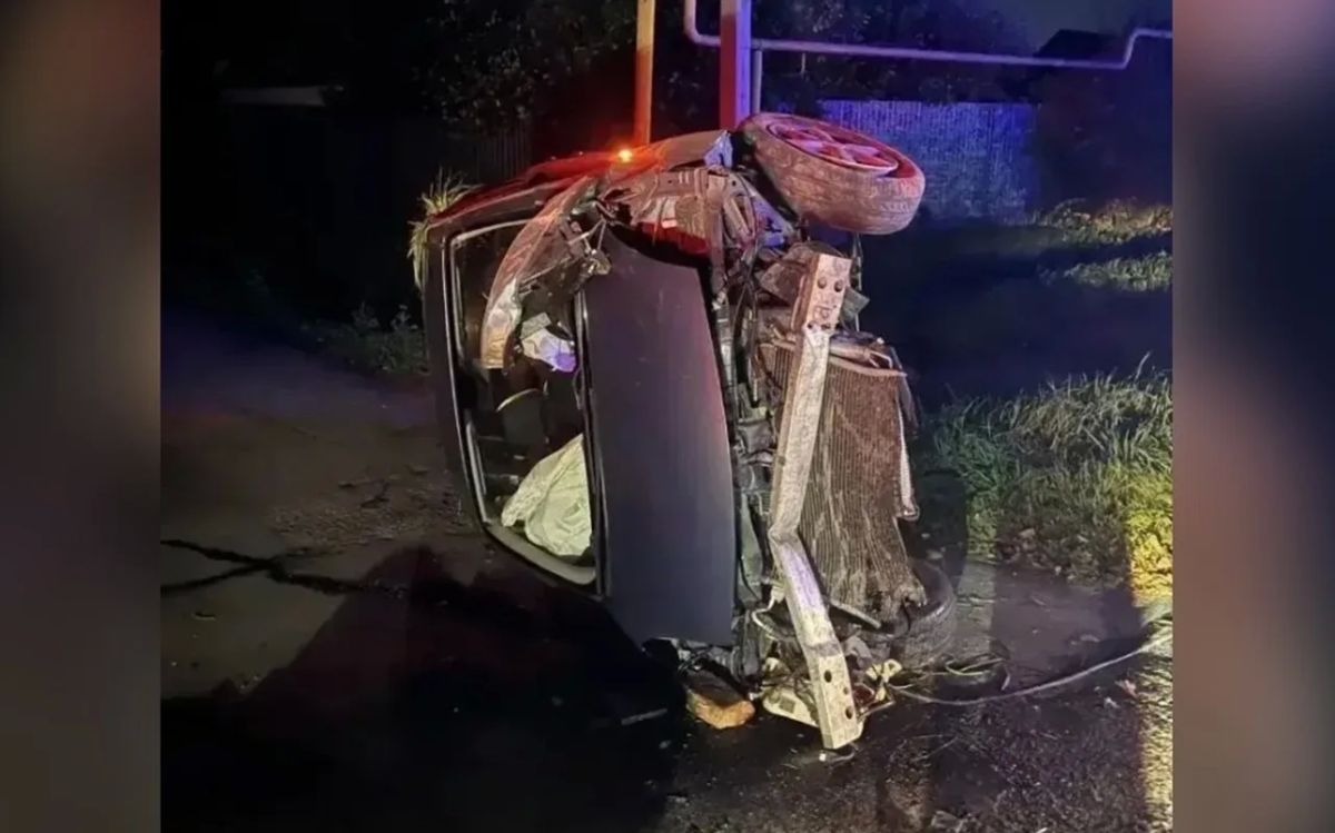 В ДТП с опрокидыванием погиб 60-летний водитель Nissan Note в воронежской Бутурлиновке
