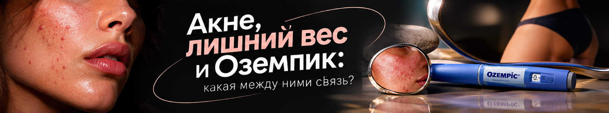 Лишний вес и акне: может ли «Оземпик» повлиять на состояние кожи