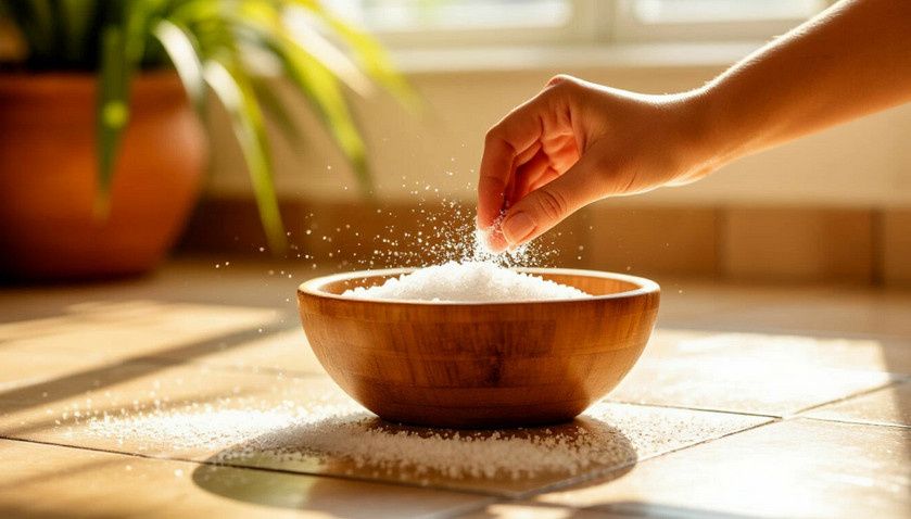 Секреты идеальной уборки: как соль возвращает блеск полам 21 века