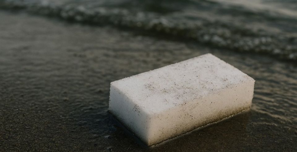 Новый взгляд на опасные губки: микропластик и токсичные вещества на выходе