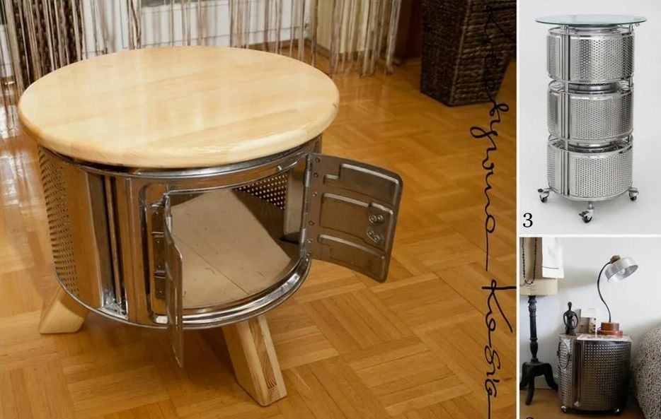 Вторая жизнь старых стиральных машин: как превратить технику в уникальные вещи