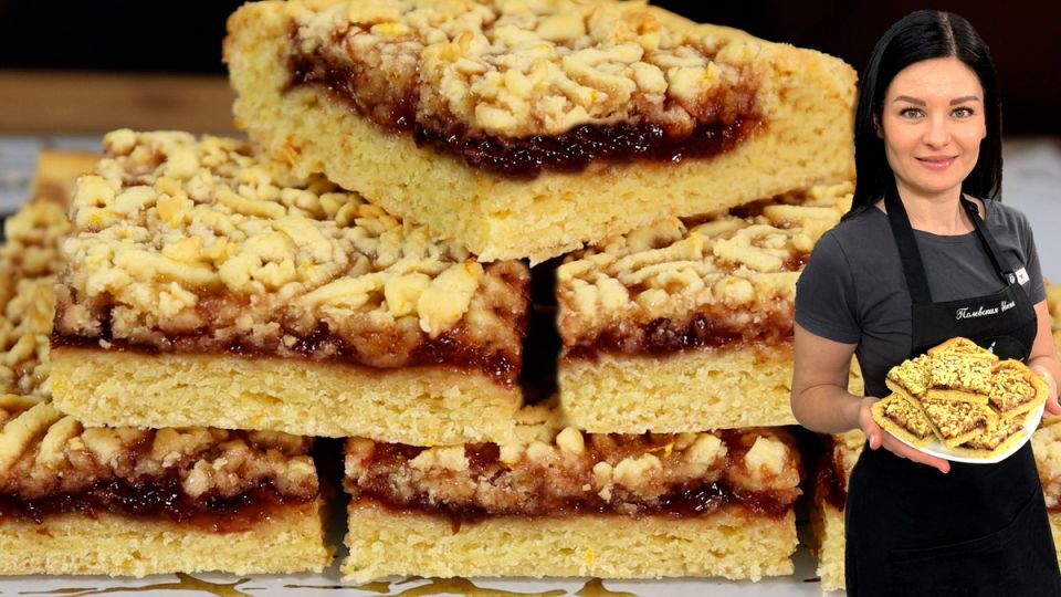 Летние вкусы: постный песочный пирог с апельсинами