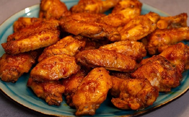 Острые грузинские крылышки: секретный рецепт с аджикой и лимоном