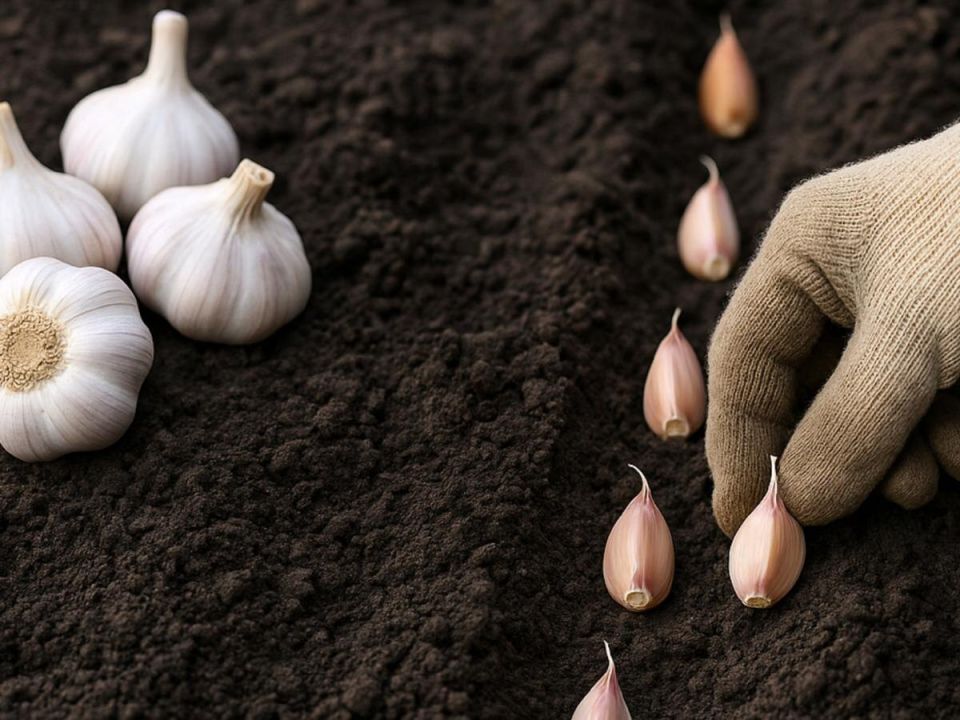 Как избежать осенних ошибок при посадке чеснока под зиму