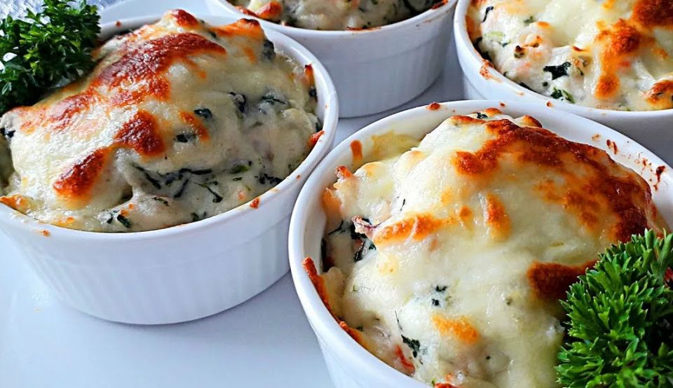 Жульен с морепродуктами: Праздничное блюдо для гурманов